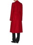 Back View - Click To Enlarge - MONSE - Asymmetric slit hem double breasted coat