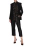 Figure View - Click To Enlarge - PETAR PETROV - Pleated crop suiting pants