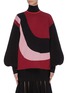 Main View - Click To Enlarge - ROKSANDA - 'Mylo' colourblock knit top