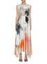 Main View - Click To Enlarge - ROKSANDA - Watercolour Print Maxi Dress