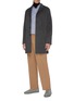 Figure View - Click To Enlarge - EQUIL - Pleated wool blend pants