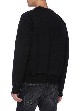 Back View - Click To Enlarge - NEIL BARRETT - Thunderbolt print sweatshirt