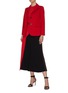 Figure View - Click To Enlarge - ROSETTA GETTY - Cropped Sleeve Jacket