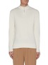 Main View - Click To Enlarge - EQUIL - Half zip cashmere blend top