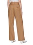 Back View - Click To Enlarge - EQUIL - Belted pleated suiting pants