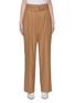 Main View - Click To Enlarge - EQUIL - Belted pleated suiting pants
