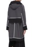 Back View - Click To Enlarge - THE KEIJI - Detachable panel oversized coat