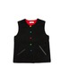 Main View - Click To Enlarge - TANG' ROULOU - 'Bao' contrast button padded waistcoat