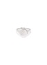 Main View - Click To Enlarge - TOM WOOD - 'Mini Signet Oval' silver ring – Size 50