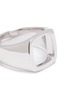 Detail View - Click To Enlarge - TOM WOOD - 'Cushion Open' cutout silver signet ring – Size 56