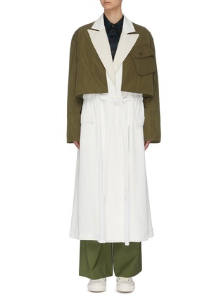 Main View - Click To Enlarge - TOGA ARCHIVES - 'Memory' Layer Coat