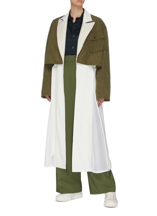 Figure View - Click To Enlarge - TOGA ARCHIVES - 'Memory' Layer Coat