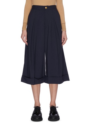 Main View - Click To Enlarge - TOGA ARCHIVES - Darted flare leg culotte pants