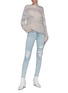 Figure View - Click To Enlarge - AMIRI - Tie dye distressed skinny jeans