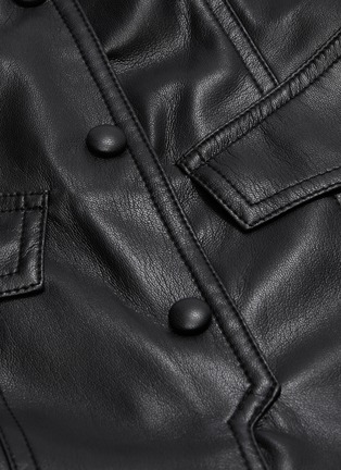  - NANUSHKA - 'Freya' faux leather jumpsuit