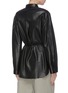 Back View - Click To Enlarge - NANUSHKA - 'Eddy' belted faux leather shirt