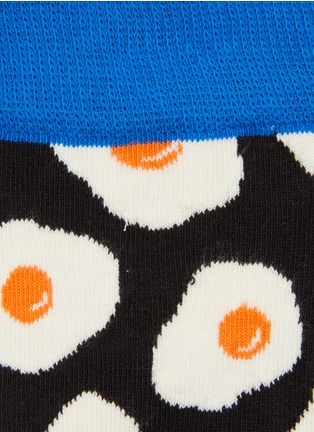 Detail View - Click To Enlarge - HAPPY SOCKS - 'Sunny Side Up' crew socks