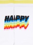 Detail View - Click To Enlarge - HAPPY SOCKS - 'Athletic Happy' logo print crew socks