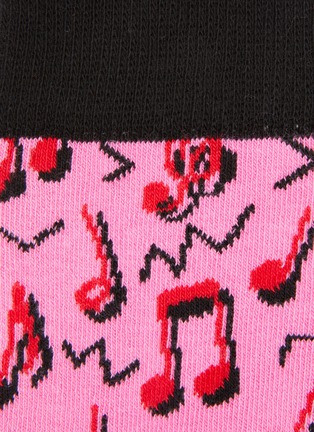 Detail View - Click To Enlarge - HAPPY SOCKS - 'City Jazz' crew socks