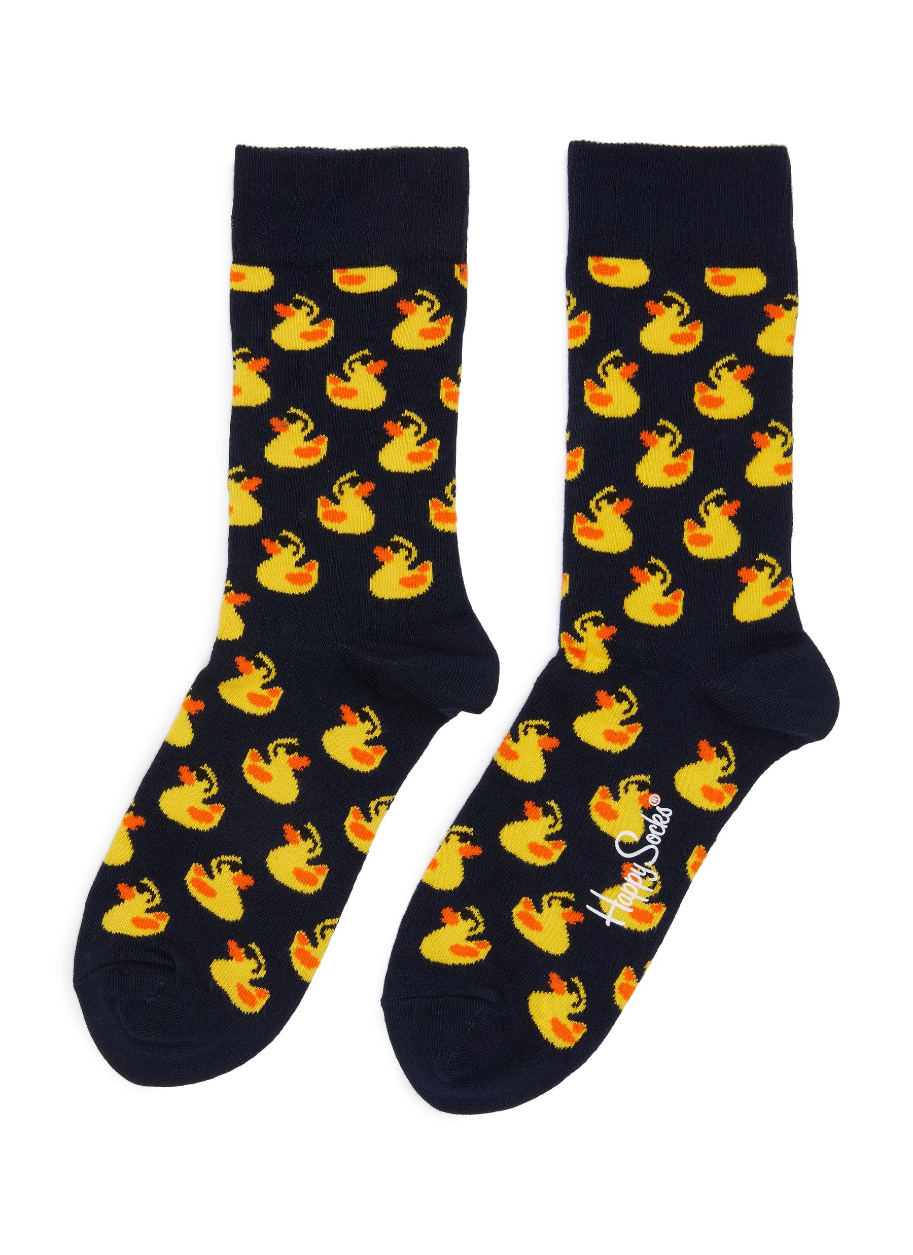 Happy Socks Rubber Duck Crew Socks | ModeSens
