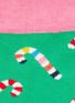 Detail View - Click To Enlarge - HAPPY SOCKS - Candy cane crew socks