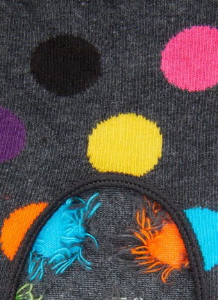 Detail View - Click To Enlarge - HAPPY SOCKS - Big dot liner socks