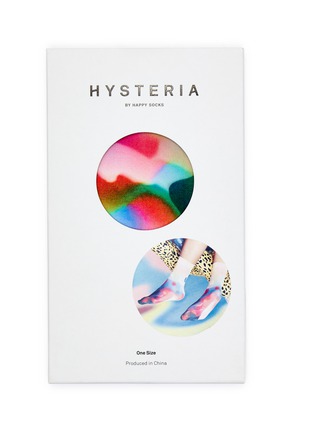 Main View - Click To Enlarge - HYSTERIA - 'Mia' watercolour print socks