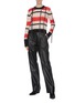 Figure View - Click To Enlarge - 3.1 PHILLIP LIM - Ribbon trim check sweater