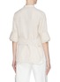 Back View - Click To Enlarge - 3.1 PHILLIP LIM - Faux pearl embellished mandarin collar shirt