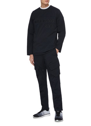 Figure View - Click To Enlarge - REIGNING CHAMP - Patch pocket drawstring cargo pants