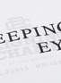  - REIGNING CHAMP - 'Weeping Eye' Slogan embroidered T-shirt