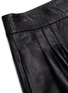  - 16ARLINGTON - 'Grant' nappa leather shorts