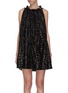 Main View - Click To Enlarge - 16ARLINGTON - Sequin ruched mini dress