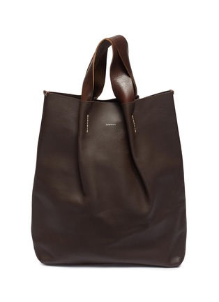 Main View - Click To Enlarge - HENDER SCHEME - 'Piano' pleated leather tote