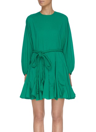 Main View - Click To Enlarge - RHODE RESORT - 'Ella' rope belted gathered dress