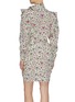 Back View - Click To Enlarge - ISABEL MARANT - 'Bruna' Paisley Print Ruffle Mini Dress