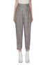 Main View - Click To Enlarge - ISABEL MARANT - 'Ceyo' plaid tailored silk blend pants