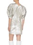 Back View - Click To Enlarge - ISABEL MARANT - 'Radela’ stripe puff sleeve dress