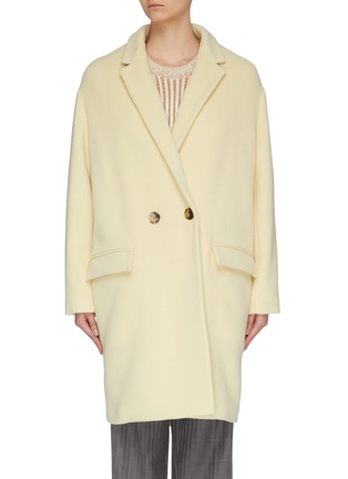 Main View - Click To Enlarge - ISABEL MARANT - 'Filipo' wool cashmere blend oversized coat