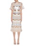 Main View - Click To Enlarge - NEEDLE & THREAD - 'Alaska' sequin embellished striped dress