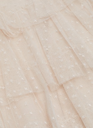 Detail View - Click To Enlarge - NEEDLE & THREAD - Ruffled layered maxi skirt