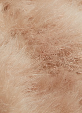 - YVES SALOMON - Mini feather fur vest