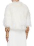 Back View - Click To Enlarge - YVES SALOMON - Feather fur jacket