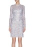 Main View - Click To Enlarge - NEEDLE & THREAD - 'Tempest' sequin embroidered dress