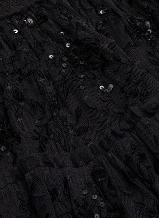 Detail View - Click To Enlarge - NEEDLE & THREAD - 'Whitethorn' Short Sleeve Dress