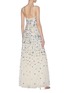 Back View - Click To Enlarge - NEEDLE & THREAD - 'Wildflower' sequin embroidered gown