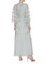 Back View - Click To Enlarge - NEEDLE & THREAD - Lace patchwork gown