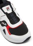 Detail View - Click To Enlarge - FILA - Panelled leather toddler sneakers