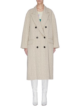 Main View - Click To Enlarge - ISABEL MARANT ÉTOILE - 'Ojima' double breasted coat