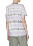 Back View - Click To Enlarge - ISABEL MARANT ÉTOILE - 'Dena' logo embroidered tie dye T-shirt